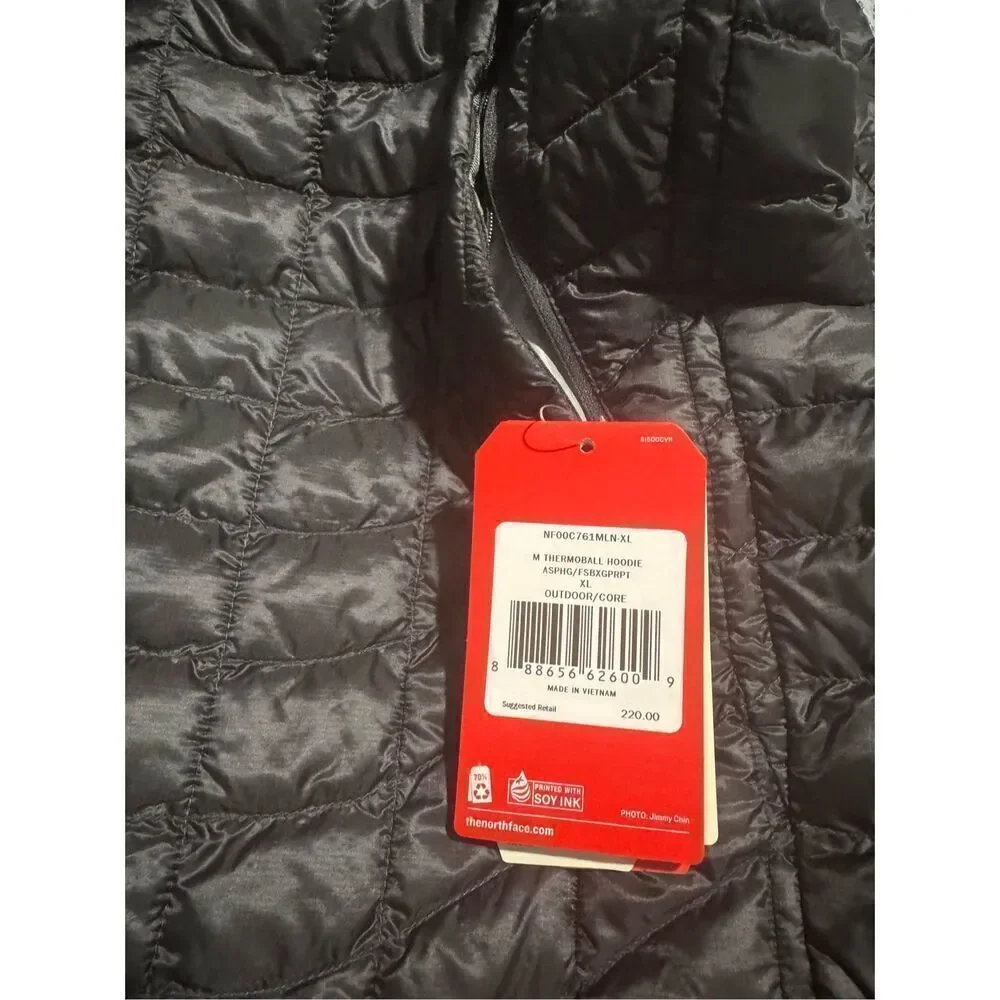 The North Face NWT Thermoball Eco Hoodie black XL